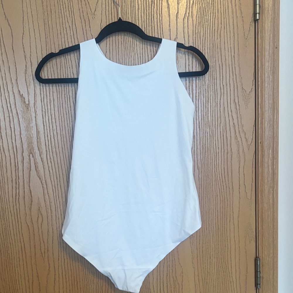 Aerie White Bodysuit